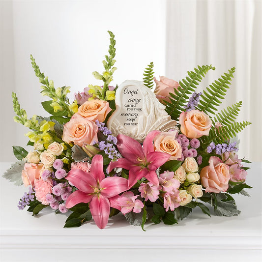 Gentle Light Arrangement –  The Enchanted Florist And More Llc, Vincennes IN