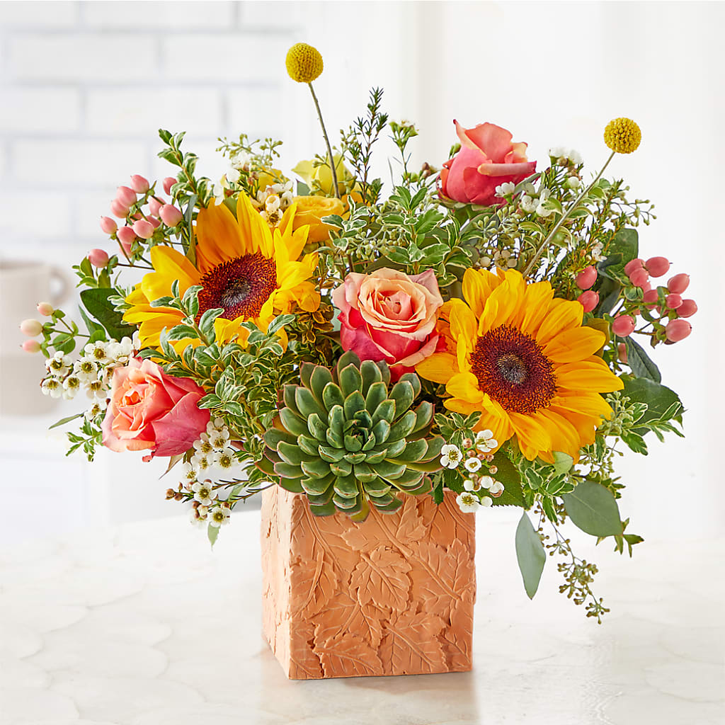Sunflower Season Bouquet –  The Enchanted Florist And More Llc, Vincennes IN