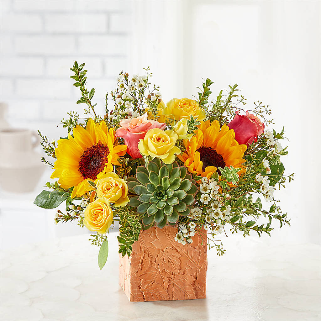 Sunflower Season Bouquet –  The Enchanted Florist And More Llc, Vincennes IN