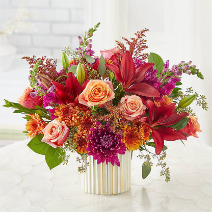 Burgundy Landscape Bouquet –  The Enchanted Florist And More Llc, Vincennes IN