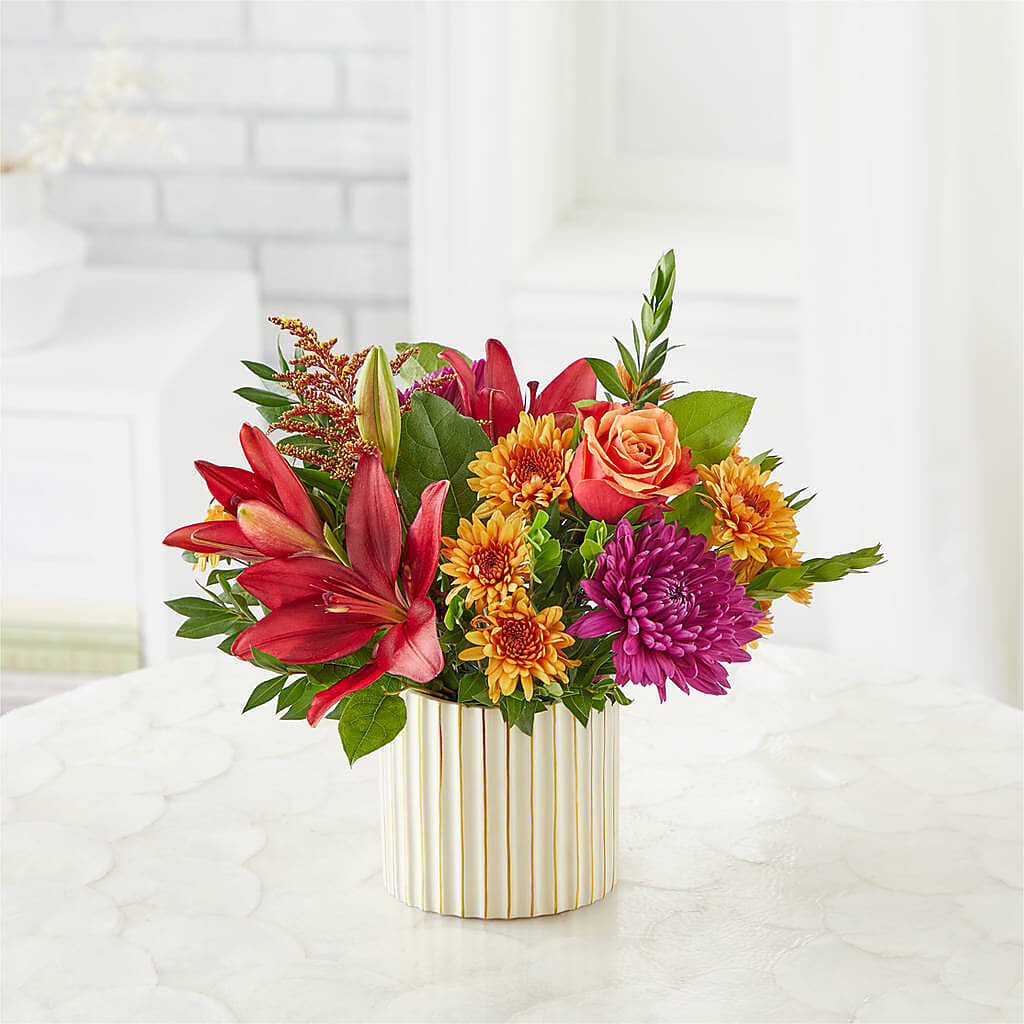 Burgundy Landscape Bouquet –  The Enchanted Florist And More Llc, Vincennes IN