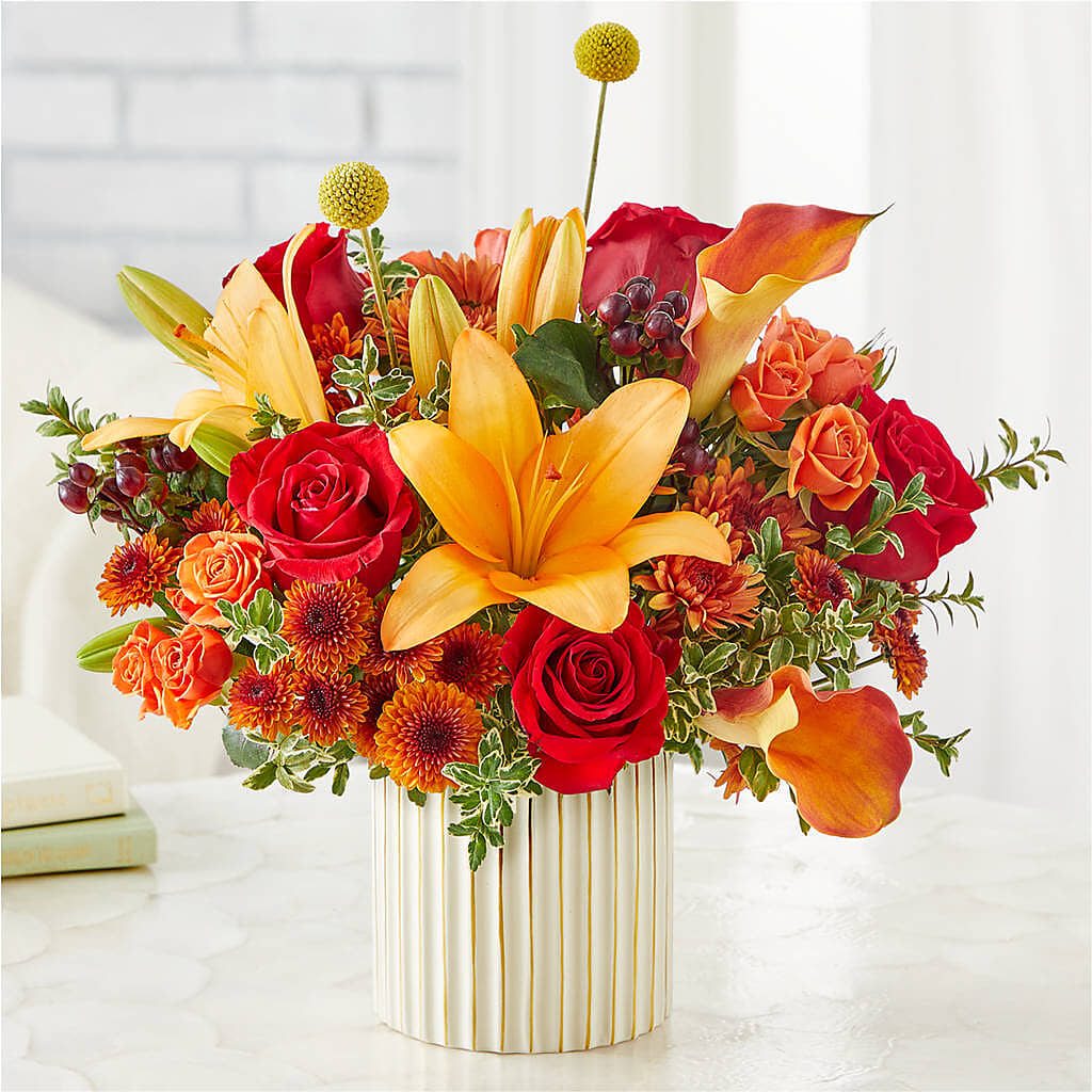 Scarlet Skies Bouquet –  The Enchanted Florist And More Llc, Vincennes IN