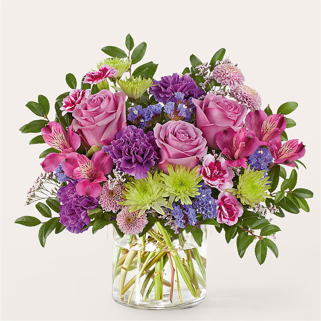 Glass Half Full Bouquet –  The Enchanted Florist And More Llc, Vincennes IN