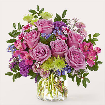 Glass Half Full Bouquet –  The Enchanted Florist And More Llc, Vincennes IN