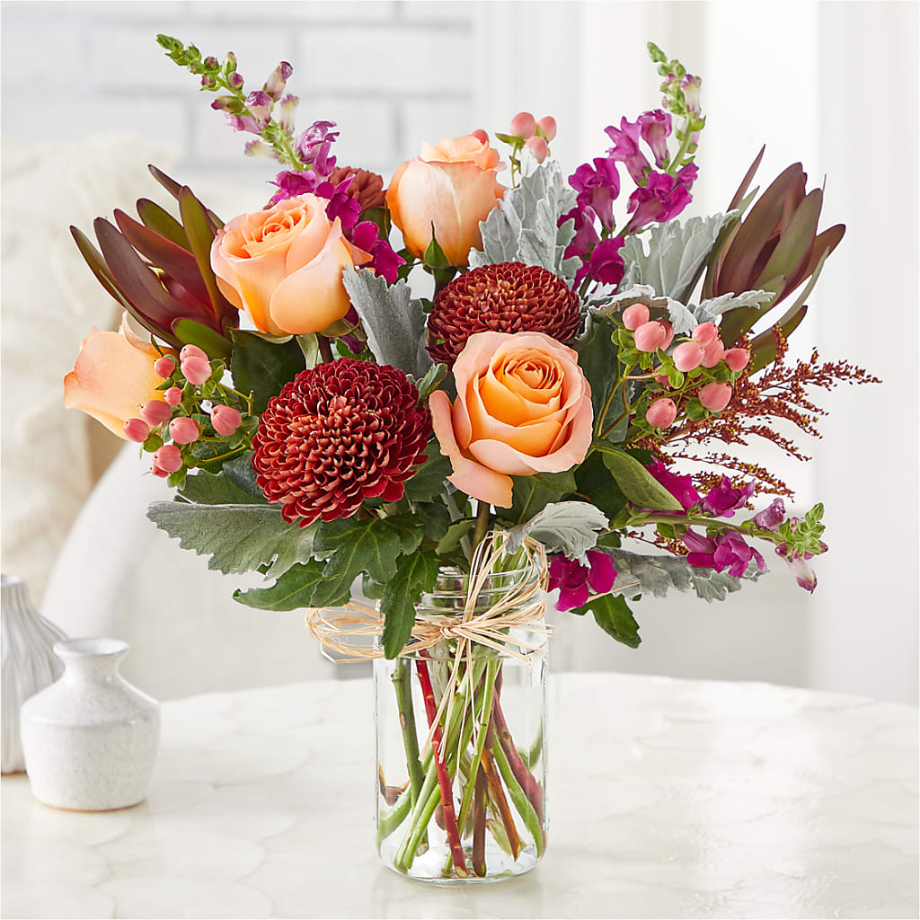 Moody Hues Bouquet –  The Enchanted Florist And More Llc, Vincennes IN