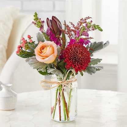 Moody Hues Bouquet –  The Enchanted Florist And More Llc, Vincennes IN