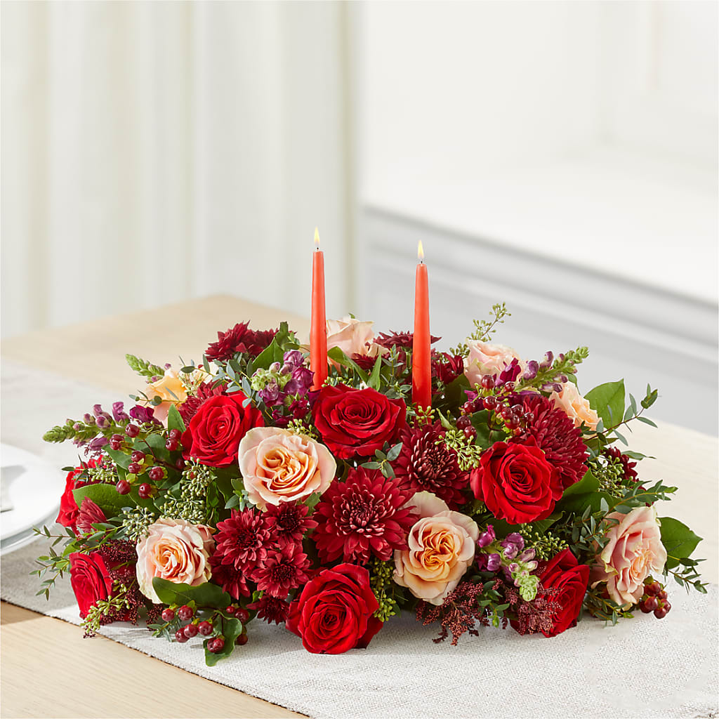 Most Thankful Centerpiece –  The Enchanted Florist And More Llc, Vincennes IN